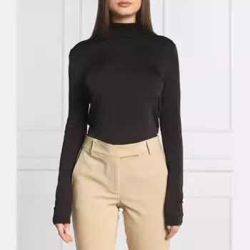 Новая водолазка приталенного кроя Marella, черный