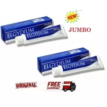 Новая зубная паста Jumbo против налета, 130 г, 2 шт., Elgydium