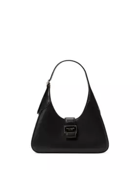 Новинка: Гладкая кожаная сумка через плечо Nouveau Smooth Leather Shoulder Bag kate spade new york, черный