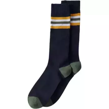 Новинка: мужские носки Lands' End, цвет navy rugby stripe