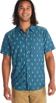 Новинка рубашки Aerobora - мужская Marmot, синий