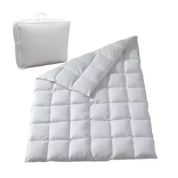 Новое пуховое одеяло из 100% сибирского пуха кассетное пуховое одеяло 200х200 900г 60° Bettenhaus-Breuer