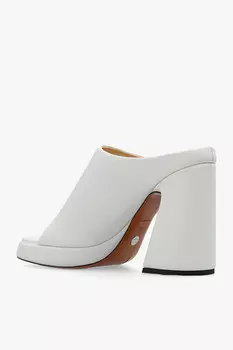 Новые белые женские туфли на каблуке Proenza Schouler, белый