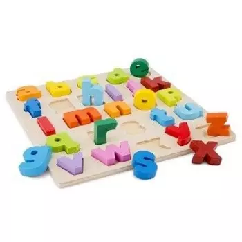 Новые классические игрушки - деревянная головоломка с алфавитом Abc New Classic Toys