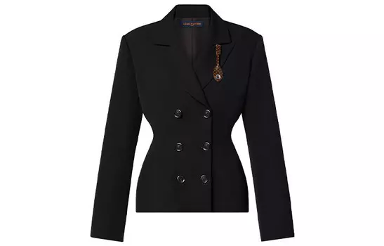 Новые квартальные продукты LV Business Suit Women's Black Louis Vuitton