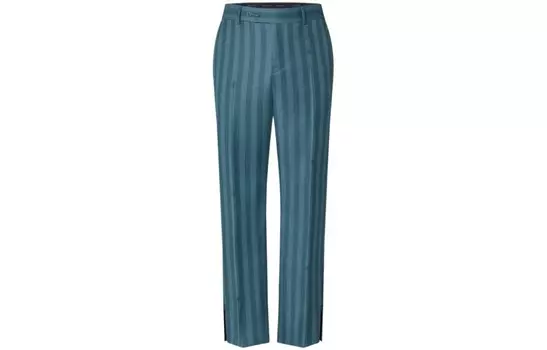 Новые квартальные продукты LV Casual Pants Men Blue Louis Vuitton, синий