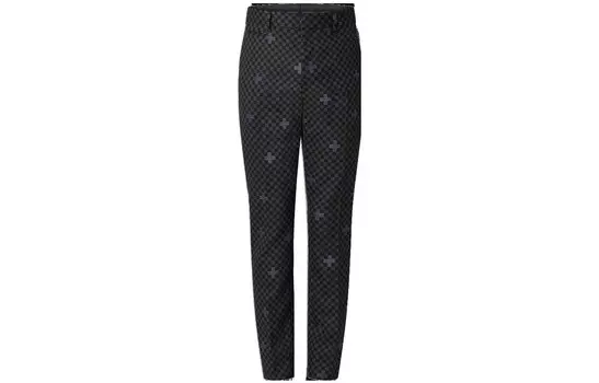 Новые квартальные продукты LV Casual Pants Men Black Louis Vuitton, черный