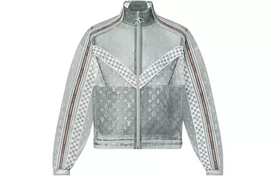 Новые квартальные продукты LV Jacket Men Grey Louis Vuitton, серый