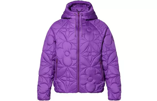 Новые квартальные продукты LV Jacket Men Purple Louis Vuitton, фиолетовый