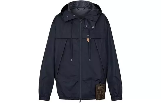 Новые квартальные продукты LV Jacket Men Navy Louis Vuitton, синий