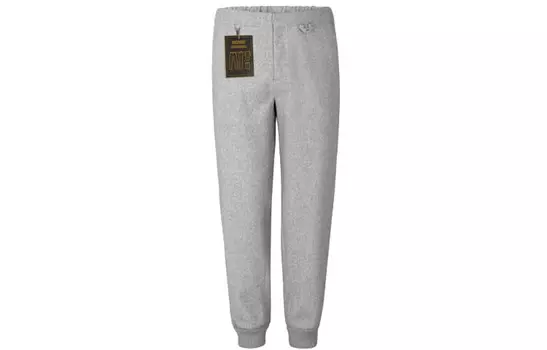 Новые квартальные продукты LV Knit Sweatpants Men Grey Louis Vuitton, серый