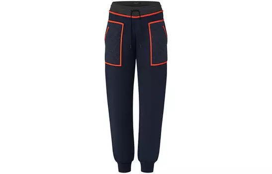 Новые квартальные продукты LV Knit Sweatpants Women's Blue Louis Vuitton