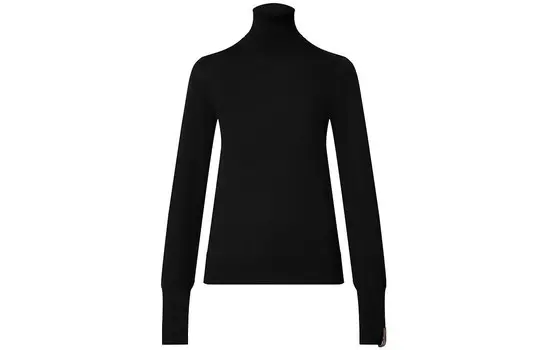 Новые квартальные продукты LV Knitwear Women's Black Louis Vuitton