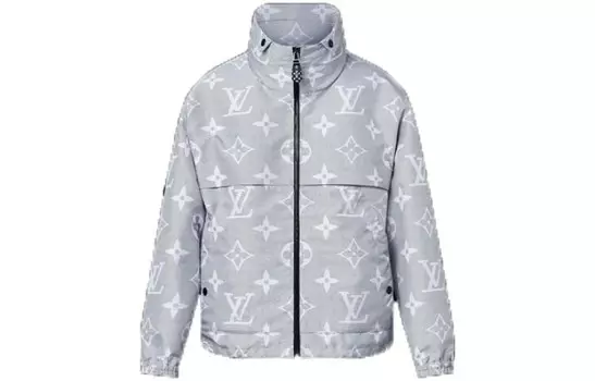 Новые квартальные продукты LV Parka Coat Women's Gray Louis Vuitton