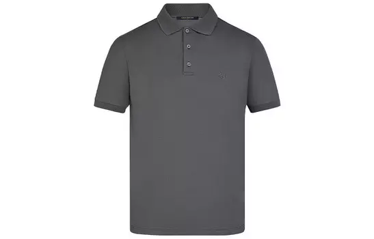 Новые квартальные продукты LV Polo Shirt Men Grey Louis Vuitton, серый
