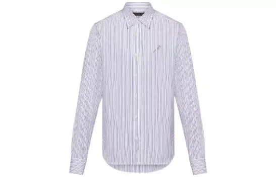 Новые квартальные продукты LV Shirt Men White Louis Vuitton, белый