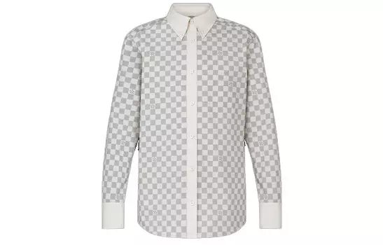 Новые квартальные продукты LV Shirt Women's Gray Louis Vuitton