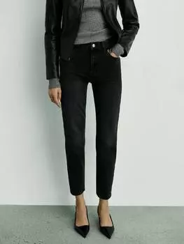 Новые мамины джинсы Mango, цвет Open Grey