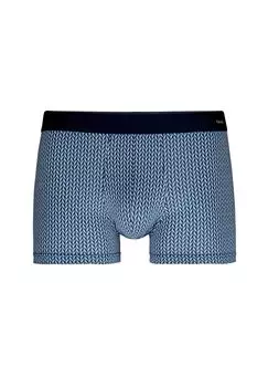 Новые мужские боксеры с мягким эластичным поясом Код хлопка CALIDA, цвет Cascade Blue