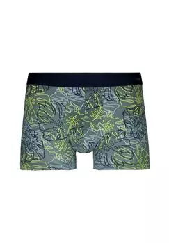 Новые мужские боксеры с мягким эластичным поясом Код хлопка CALIDA, цвет Laurel Green