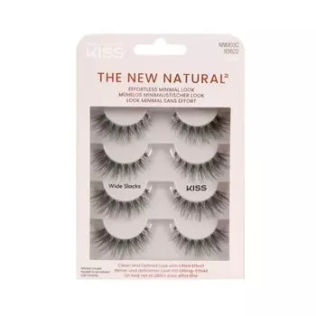 Новые натуральные накладные ресницы (4 пары) Kiss