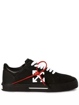 Новые низкие вулканизированные кроссовки Off-White, черный