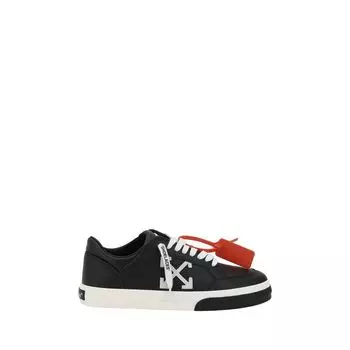 Новые низкие вулканизированные кроссовки Off-White, черный