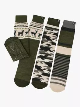 Новые носки-тапочки totes, разноцветный