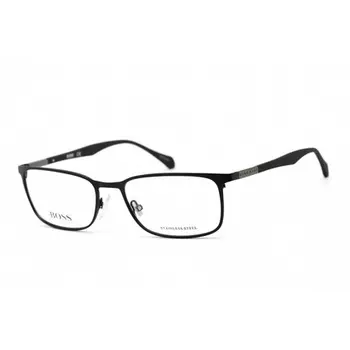 Новые прямоугольные матовые черные очки Hugo Boss 0828 YZ2 — подлинные