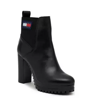 Новые туфли на высоком каблуке Tommy Jeans, черный