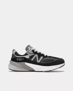 Новый баланс Made in США 990v6 кроссовки для мужчин New Balance, чёрный