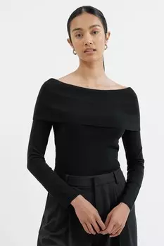 Новый бардо джемпер Albaray, черный