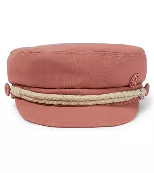 Новый берет abby из натуральной шерсти Maison Michel Kids, розовый