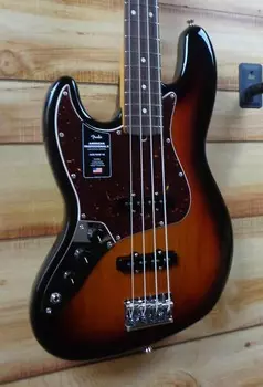 Новый Fender American Professional II Jazz Bass для левшей, 3 цвета Sunburst с футляром American Professional II Jazz Bass Left-Handed