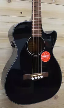 Новый Fender CB60SCE Acoustic Electric Bass Solid Spruce Top Black