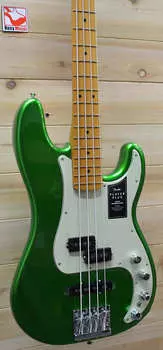 Новый Fender Player Plus Precision Electric Bass Cosmic Jade с сумкой для переноски Precision Bass
