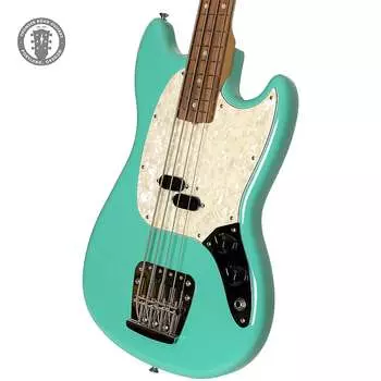 Новый Fender Vintera '60s Mustang Bass Sea Foam Green