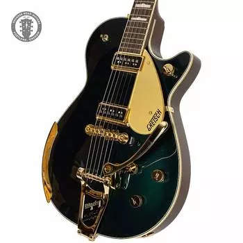 Новый Gretsch G6128T-57 Vintage Select '57 Duo Jet Cadillac Green New G6128T-57 Vintage Select '57 Duo Jet