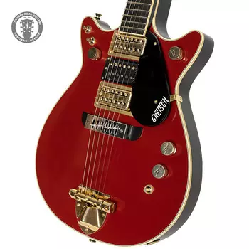 Новый Gretsch G6131G-MY-RB Limited Edition Malcolm Young Signature Jet Vintage Red Firebird Red G6131G-MY-RB Limited Edition Malcom Young Signature Jet