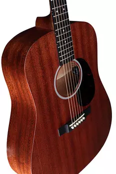 Новый Martin D-10E Sapele, цельнодеревянная конструкция с электроникой, мягкий чехол и бесплатная доставка! D-10E-01