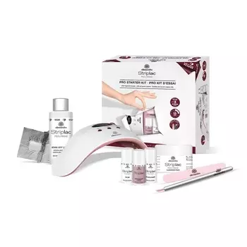 Новый стандартный набор Striplac Peel Or Soak — Salon Perfect Nails At Home — включает лак для ногтей, верхнее покрытие и палочку для копыт — 11 шт., Alessandro