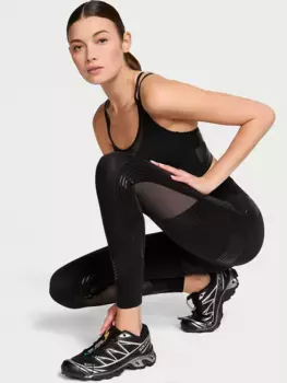 Новый стиль! Леггинсы VSX Elevate с изысканными контурами, черный