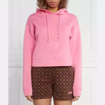 Новый свитшот Alisa стандартного кроя Guess, розовый