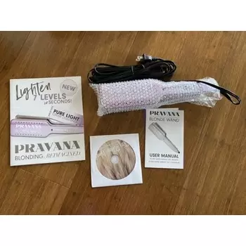 Новый утюжок The Blonde Wand + кремовый осветлитель/кремовый отбеливатель Pure Light, Pravana