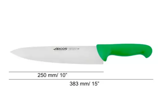 Нож Arcos, зеленый