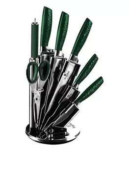 Нож Berlingerhaus в коллекции Emerald Collection 8 шт. Blacksmith BH-2463, зеленый