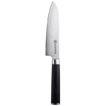 Нож Carl Schmidt Sohn Santoku «Констанц», (1 шт.), изготовлен из 67 слоев японской стали, длина клинка 18 см, черный