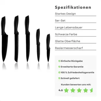 Нож Cheqo, черный