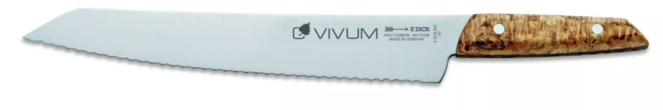 Нож для хлеба F.DICK VIVUM с зубчатым лезвием 26 см 83639262H
