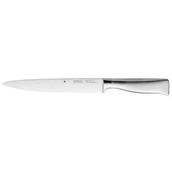 Нож для мяса WMF Grand Gourmet 32 см, производство Германия, кованый нож, производительный срез, лезвие из специальной стали, лезвие 20 см